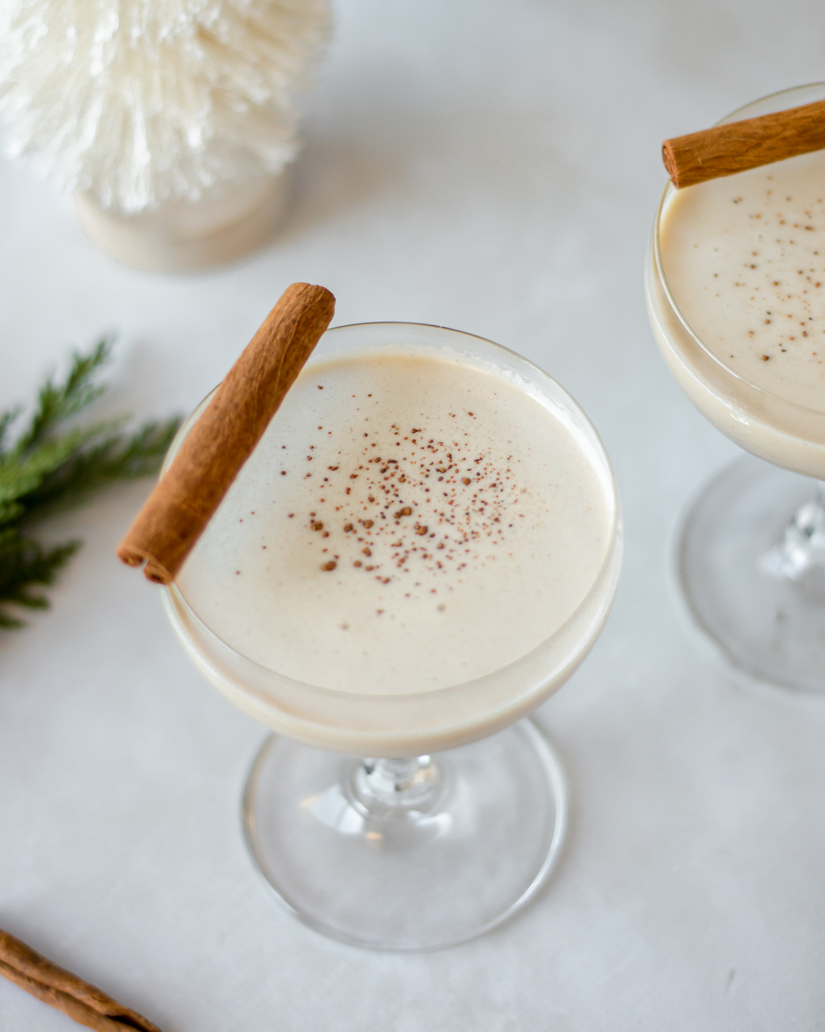 Homemade Spiked Eggnog